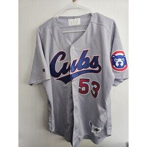 Vintage Chicago Cubs 1995Team Issued Signed Away Jersey Jody Davis Riggleman